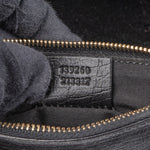 Gucci Suede GG Monogram Jolicoeur Shearling Tote Handbag - vintageandkickz