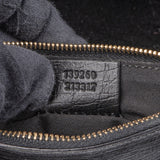 Gucci Suede GG Monogram Jolicoeur Shearling Tote Handbag - vintageandkickz