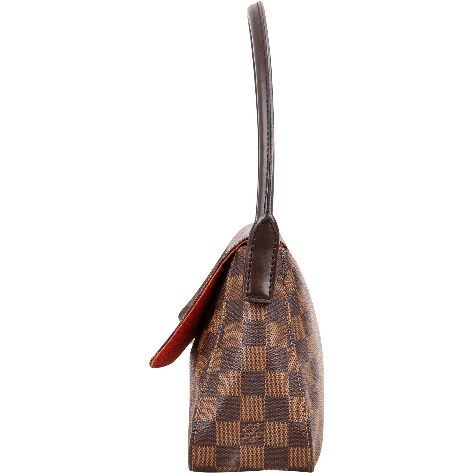 Louis Vuitton Monogram Damier Ebene Looping PM Shoulder Bag - vintageandkickz