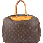 Louis Vuitton Monogram Canvas Deauville Handbag - vintageandkickz