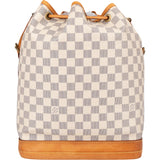 Louis Vuitton Monogram Damier Azur Sac Noé Grande Shoulder Bag