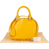 Louis Vuitton Yellow Epi Leather Alma BB Handbag