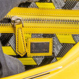 Fendi Yellow Pony Hair Peekaboo Handbag
