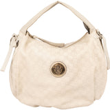 Gucci Leather GG Monogram Guccissima Hysteria Handbag