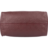 Louis Vuitton Burgundy Monogram Empreinte Leather Lumineuse PM Shoulder Bag
