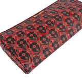 Miu Miu Printed Leather Wristlet Pouch