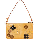 Louis Vuitton Monogram Vernis Fleurs Lexington Pochette Handbag - vintageandkickz