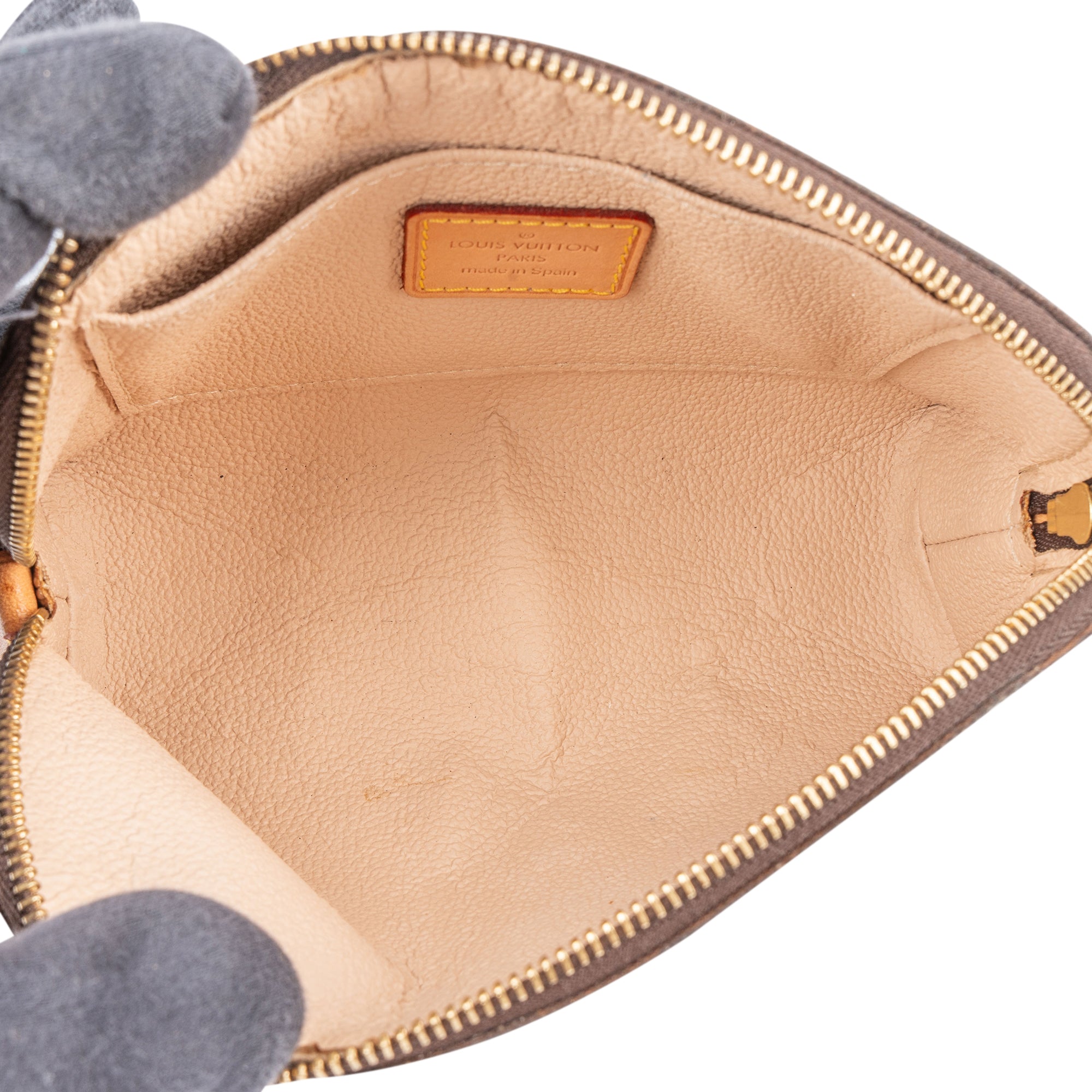 Louis Vuitton Canvas Monogram Comsetic Pouch - vintageandkickz