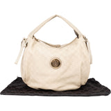 Gucci Leather GG Monogram Guccissima Hysteria Handbag