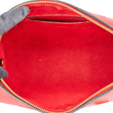 Louis Vuitton Red Epi Leather Soufflot Handbag