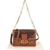Louis Vuitton Monogram Reverse Canvas Dauphine MM Crossbody Bag