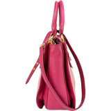 Miu Miu Leather Madras Bicolore Handbag - vintageandkickz