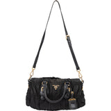 Prada Quilted Nylon Handbag - vintageandkickz