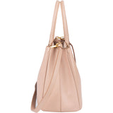 Prada Pink Saffiano Leather Galleria Handbag
