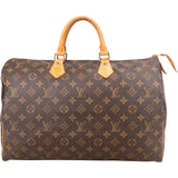 Louis Vuitton Monogram Canvas Speedy 40 Handbag