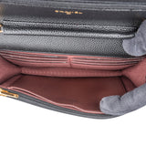 Chanel Caviar Leather Classic Wallet on Chain Crossbody Bag