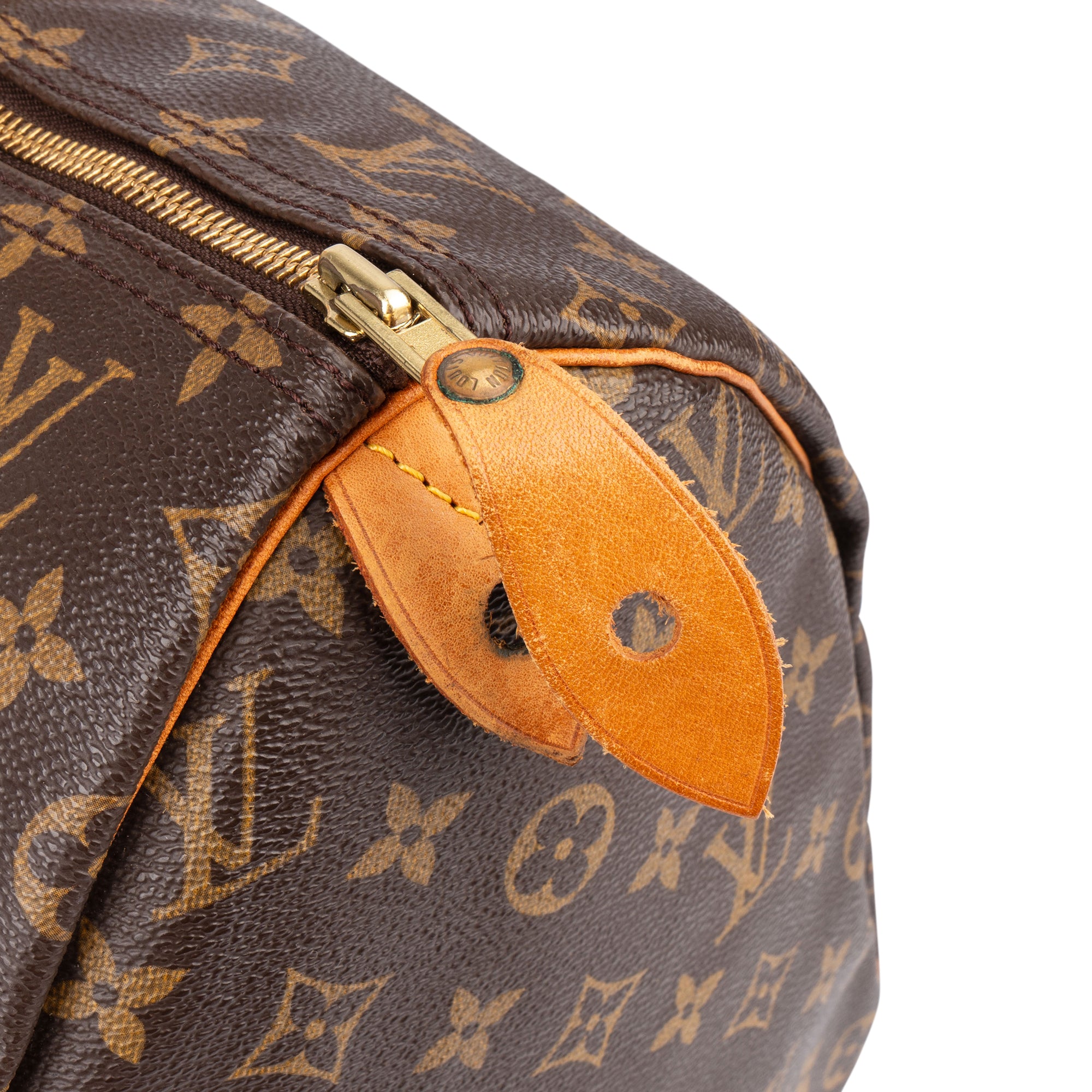 Louis Vuitton Canvas Monogram Speedy 40 Handbag - vintageandkickz