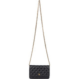 Chanel Quilted Caviar Leather Wallet on Chain Crossbody Bag