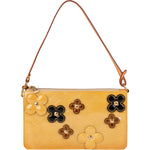 Louis Vuitton Monogram Vernis Fleurs Lexington Pochette Handbag - vintageandkickz