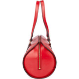 Louis Vuitton Red Epi Leather Soufflot Handbag
