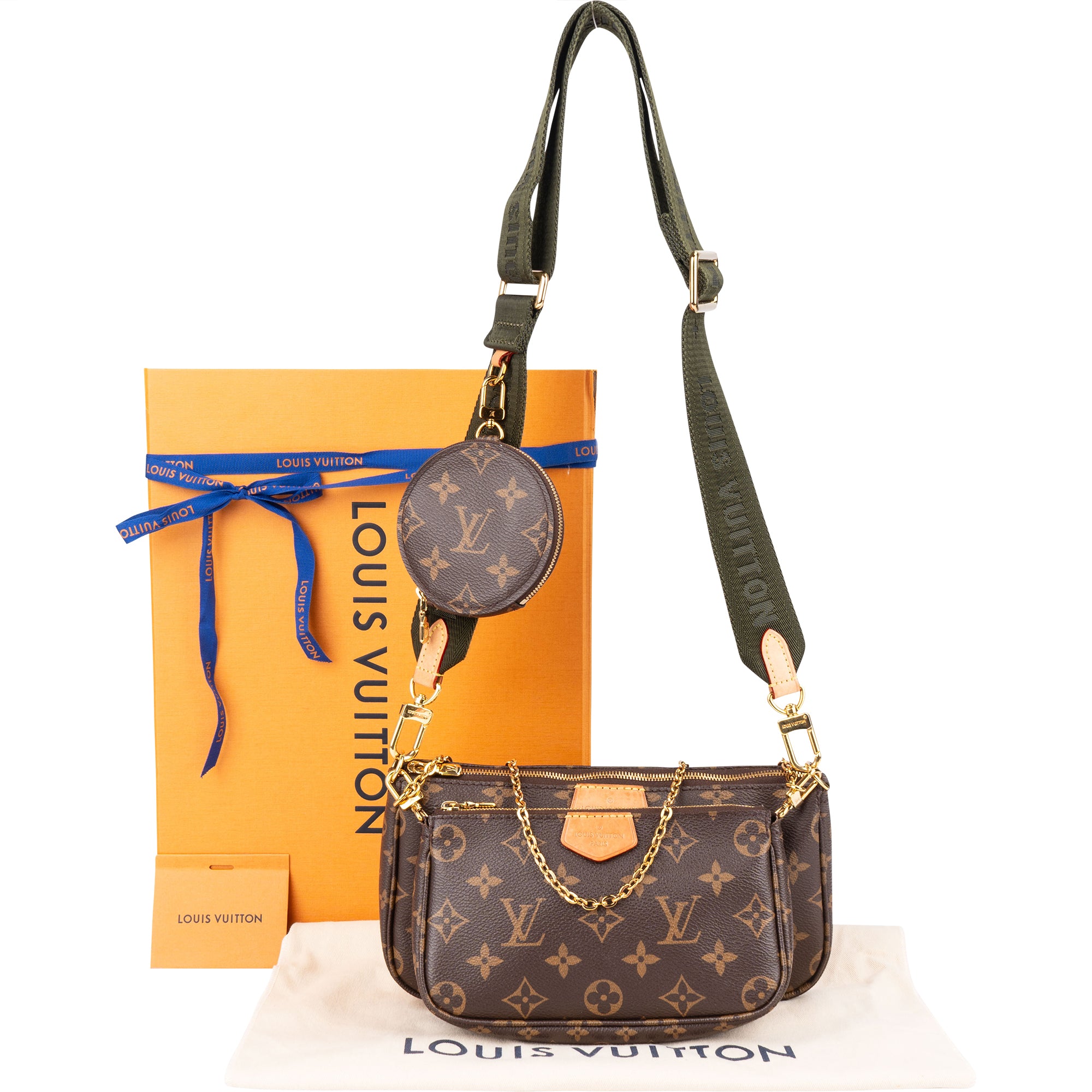 Louis Vuitton Monogram Canvas Multi Pochette Accessoires Crossbody Bag - vintageandkickz
