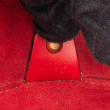 Louis Vuitton Red Epi Leather Soufflot Handbag