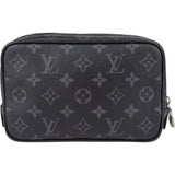 Louis Vuitton Monogram Eclipse Canvas Poche Toilette PM Clutch