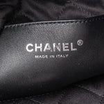 Chanel Noir Quilted Calfskin Small 22 Shoulder Bag - vintageandkickz