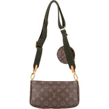 Louis Vuitton Canvas Monogram Multi Pochette Accessoires Crossbody Bag