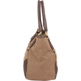 Prada Logo Jacquard Triangle Tote Handbag - vintageandkickz