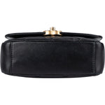 Chanel Quilted Lambskin Mini Coin Single Flap Crossbody Bag - vintageandkickz