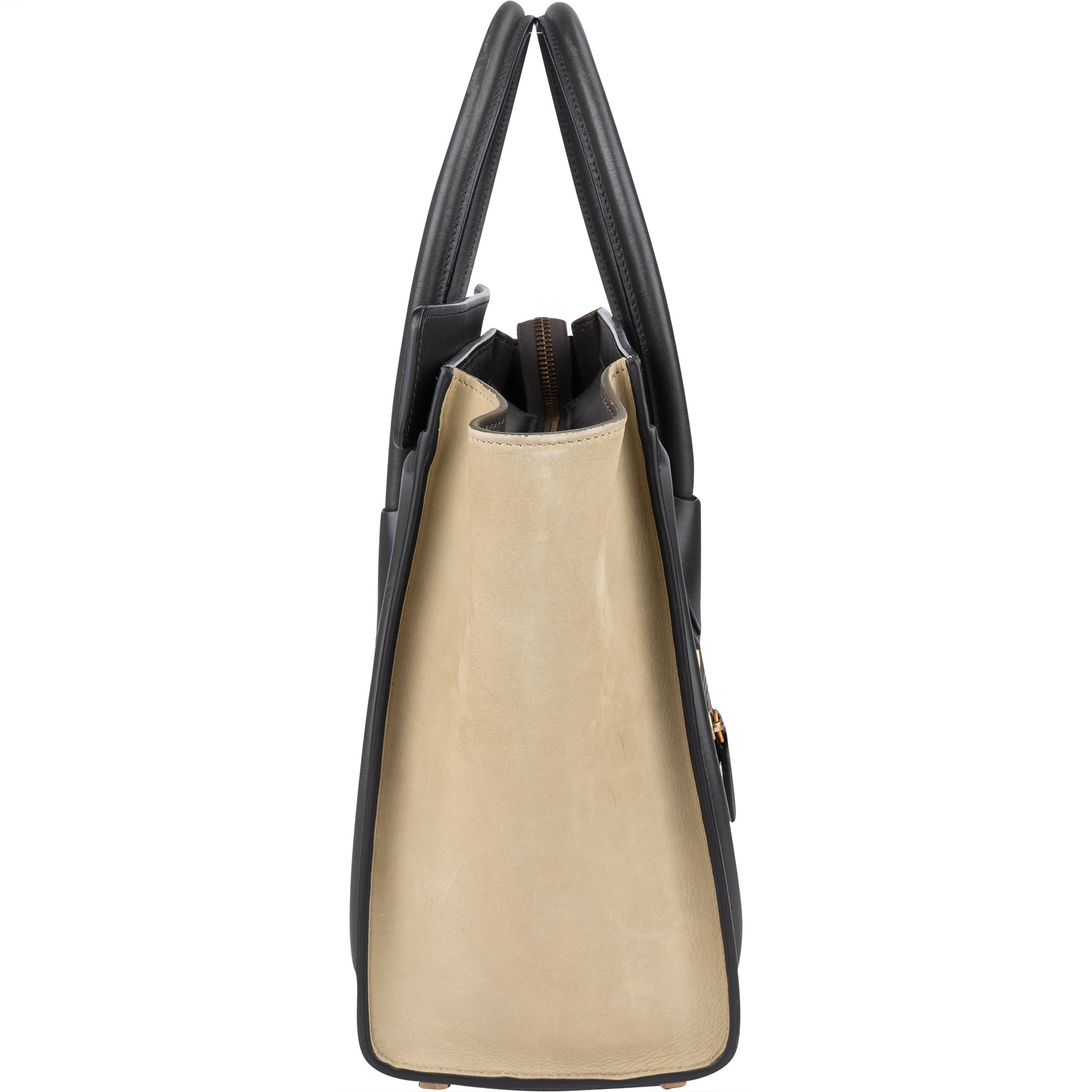 Céline Tricolor Leather Luggage Handbag - vintageandkickz