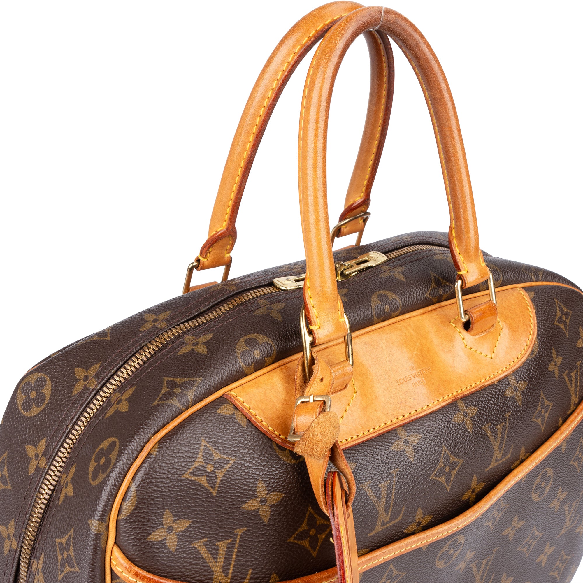Louis Vuitton Monogram Canvas Deauville Handbag - vintageandkickz