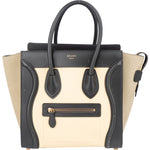 Céline Tricolor Leather Luggage Handbag - vintageandkickz
