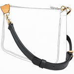 Schulterriemen Schwarz (Schmal / Verstellbar) - Pochette Accessoires - vintageandkickz