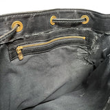 Louis Vuitton Noir Epi Leather Sac Noé Grande Shoulder Bag