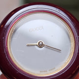 Gucci Gold Tone Change Bezel White Dial 11/12.2 Women Watch