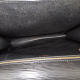 Louis Vuitton Noir Epi Leather Monceau Handbag