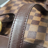 Louis Vuitton Damier Ebene Monogram Soho Backpack