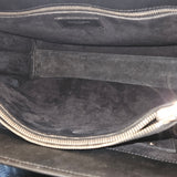 Saint Laurent Grained Leather Studded Sac de Jour Handbag