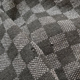 Louis Vuitton Black Damier Wool Monogram Scarf Schal