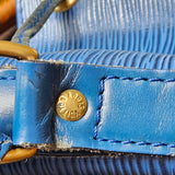 Louis Vuitton Blue Epi Leather Sac Noé Grande Shoulder Bag