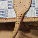 Louis Vuitton Damier Azur Monogram Neverfull MM Shopper Handbag