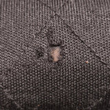 Chanel Quilted Cotton Medium Single Flap Crossbody Bag