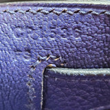 Hermès Inky Blue Togo Leather Kelly 28 Handbag