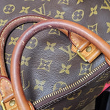 Louis Vuitton Canvas Monogram Limited V Granata Speedy 30 Handbag