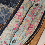 Louis Vuitton Denim Patchwork Monogram Pochette Shoulder Bag