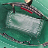 Valentino Garavani Bicolor Leather Rockstud Handbag