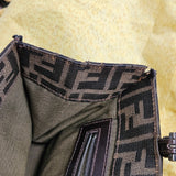 Fendi FF Monogram Baguette Buckle Shoulder Bag