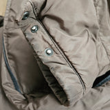 Prada Brown Triangle Puffer Jacket (L)